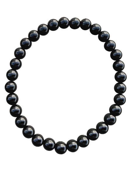Braccialetto elastico Onice nera