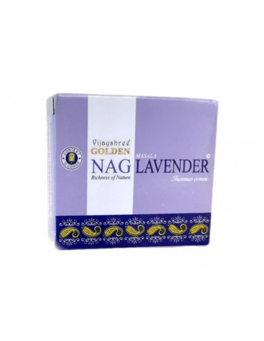 Golden Nag Lavender - Incense cones