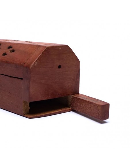 Brucia bastoncini d'incenso con contenitore - Draghi