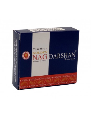 Golden Nag Darshan - Incense cones