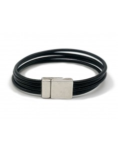 Leather bracelet - 4 strands 2