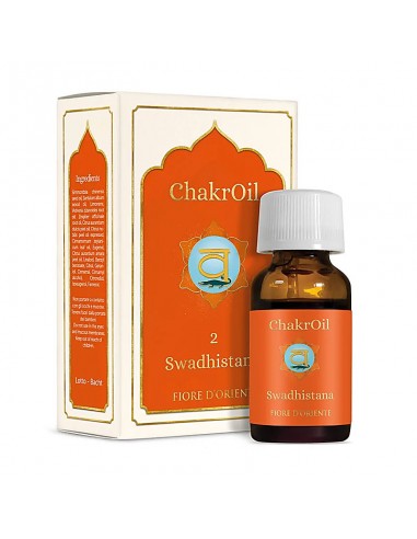 Olio essenziale 2° Chakra Swadhistana - Fiore d'Oriente