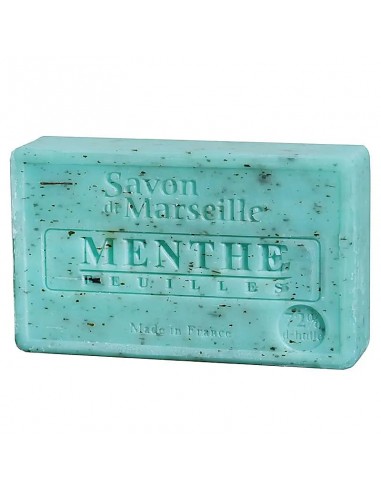 Natural Marseille soap Mint Leaves