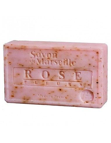 Natural Marseille soap Rose Petals