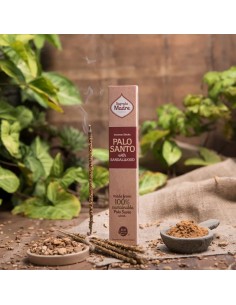 Palo Santo e Sandalo - Bastoncini d'incenso Sagrada Madre 2