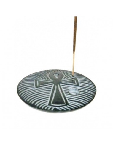 Incense burner sticks & cones Ankh...