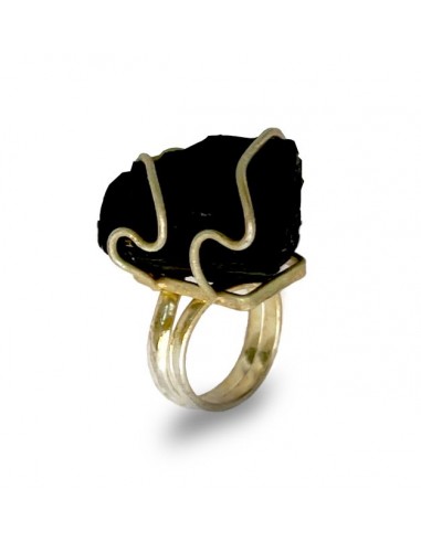 Ring with Black tourmaline