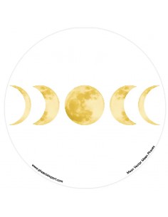 Window Sticker Moon Phases