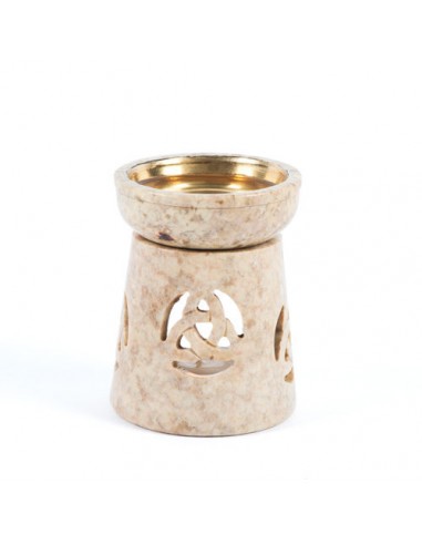 Oil burner Triquetra soapstone