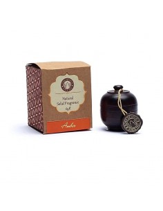 Crema profumata Ambra in vaso di Palissandro