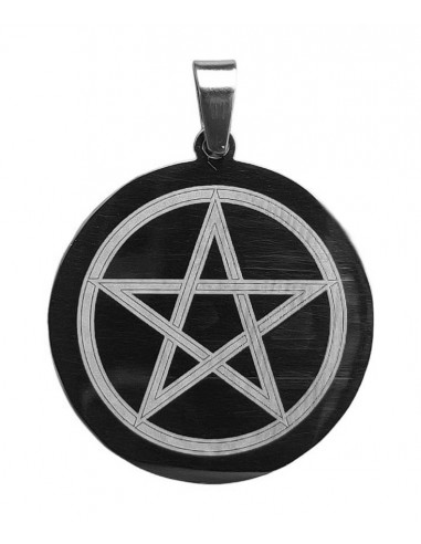 Pentacle - steel pendant