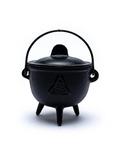 Cauldron Triquetra cast iron