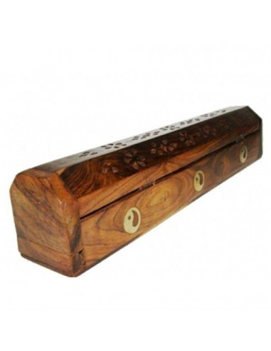 Incense sticks burner and storage box...