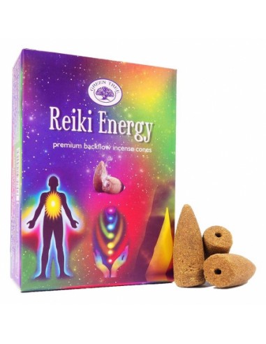 Reiki Energy - backflow incense cones