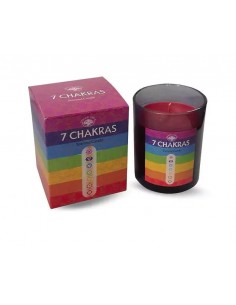 Scented candle 7 Chakras -...