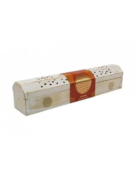 Porta Bastoncini D'incenso In Legno, 25x3,5 Cm, Raccoglicenere, Per Aromaterapia E Meditazione – SAMASIA