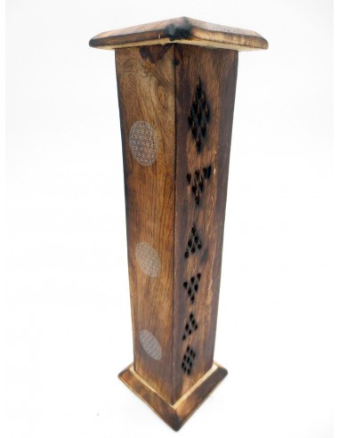 Tower Incense Burner - Flower of life