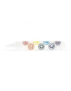 Massage wand selenite 7 chakra 2