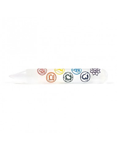 Massage wand selenite 7 chakra