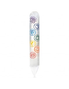 Massage wand selenite 7 chakra
