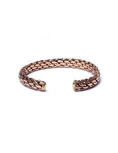 Chain bracelet bronze colour 2