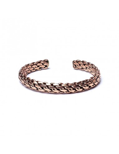 Chain bracelet bronze colour