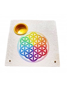 Brucia incensi e coni con Fiore della Vita