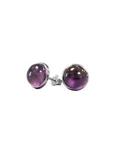 Orecchini in Argento 925 con Ametista AA