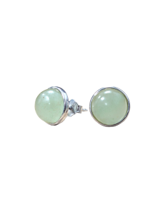 Orecchini in Argento 925 con Avventurina AA