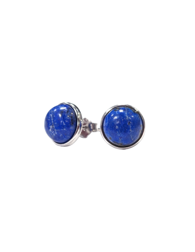 925 silver earrings with AA Lapis lazuli