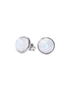 925 silver earrings with AA...