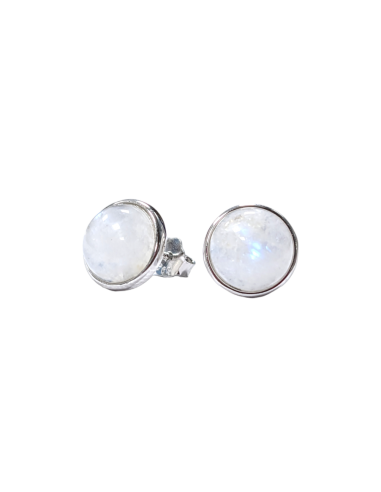 925 silver earrings with AA Moonstone