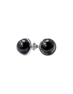 925 silver earrings with AA...