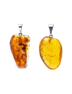 Amber (copal) gemstone...