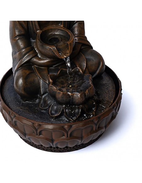 Fontana d'acqua Buddha che versa