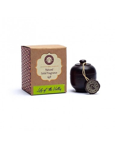 Fragrance cream Thrush in rosewood jar