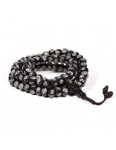 Mala bone black and white...