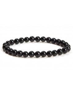 Bracelet Black obsidian