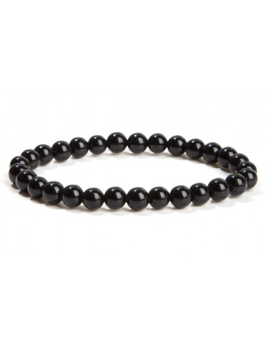 Bracelet Black obsidian