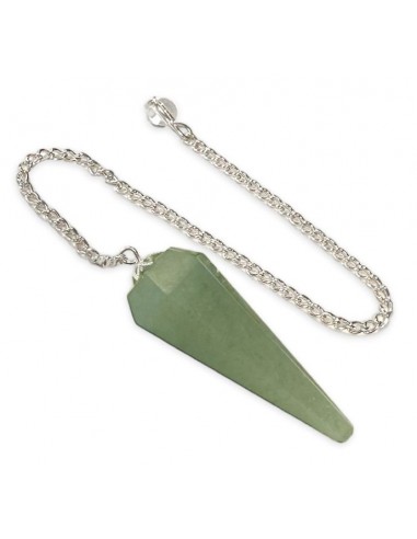 Pendulum Green Aventurine facet cut...