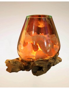Root lamp with glass and... 2