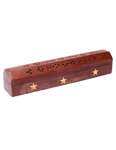 Incense sticks burner and storage box...