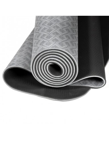 Yoga Mat anthracite TPE - Yogi &...