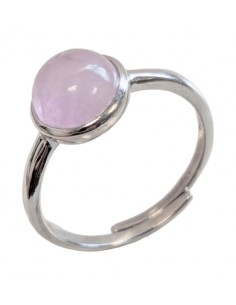 Ring with Kunzite in 925...