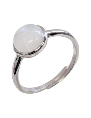 Ring with Moonstone in 925 silver