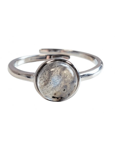 Anello con Labradorite in argento 925