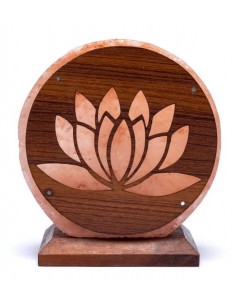 Lampada di Sale dell’Himalaya - Fior di Loto 2
