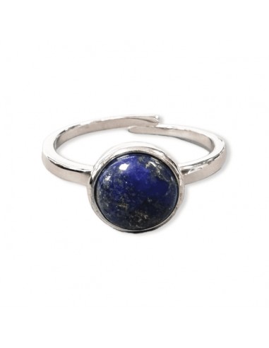 Ring with Lapis lazuli in 925 silver