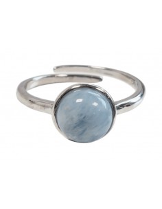 Anello con Acquamarina in argento 925 2
