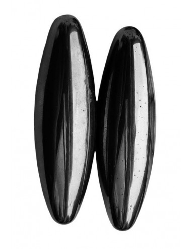 Oval shaped magnetite (pair)